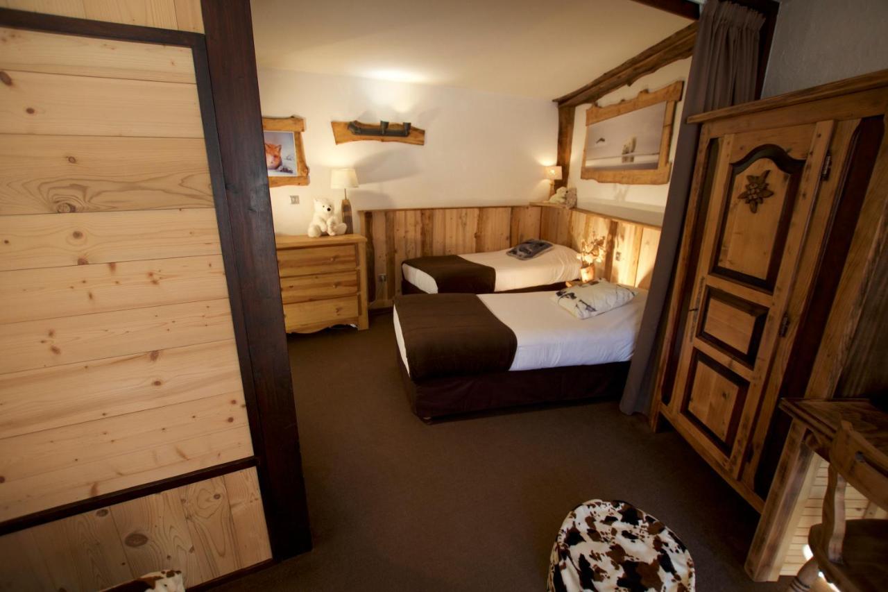 Hôtel Serre Palas Les Deux Alpes Exterior foto