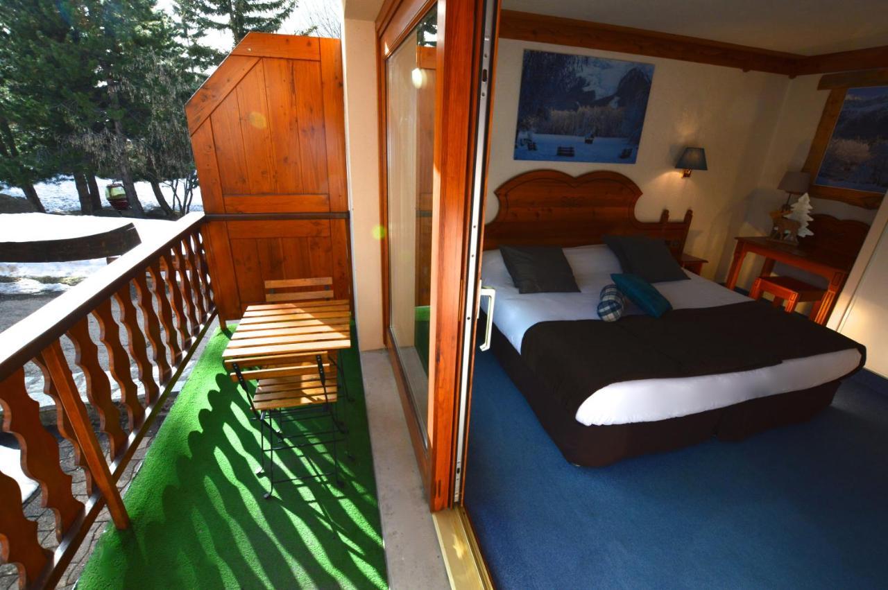 Hôtel Serre Palas Les Deux Alpes Exterior foto
