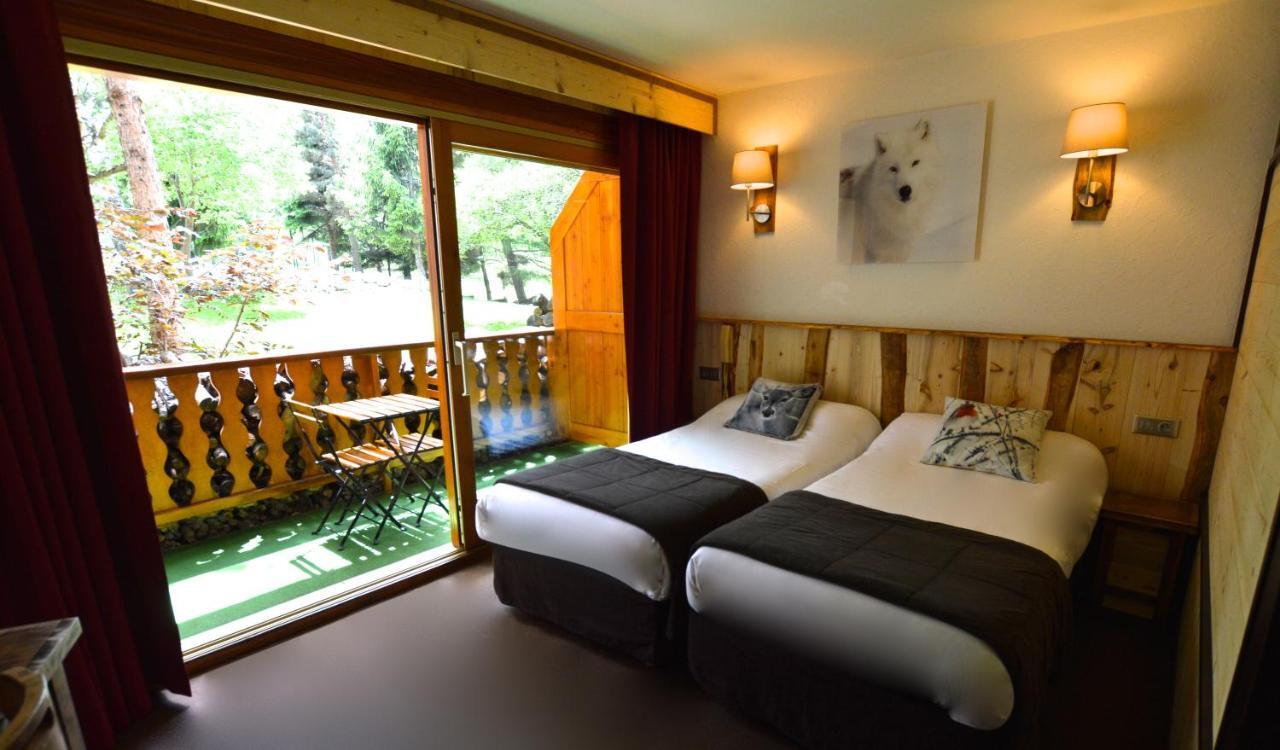 Hôtel Serre Palas Les Deux Alpes Exterior foto